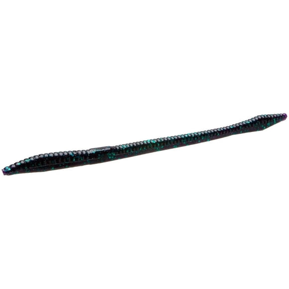 Cebo blando Zoom Trick Worm 6.5 Junebug 20 unidades