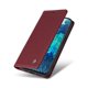 thumbnail image 4 of Funda Billetera de Cuero para Samsung Galaxy S20 FE con Tarjetero y Soporte - Tapa Magnética Rojo, 4 of 6