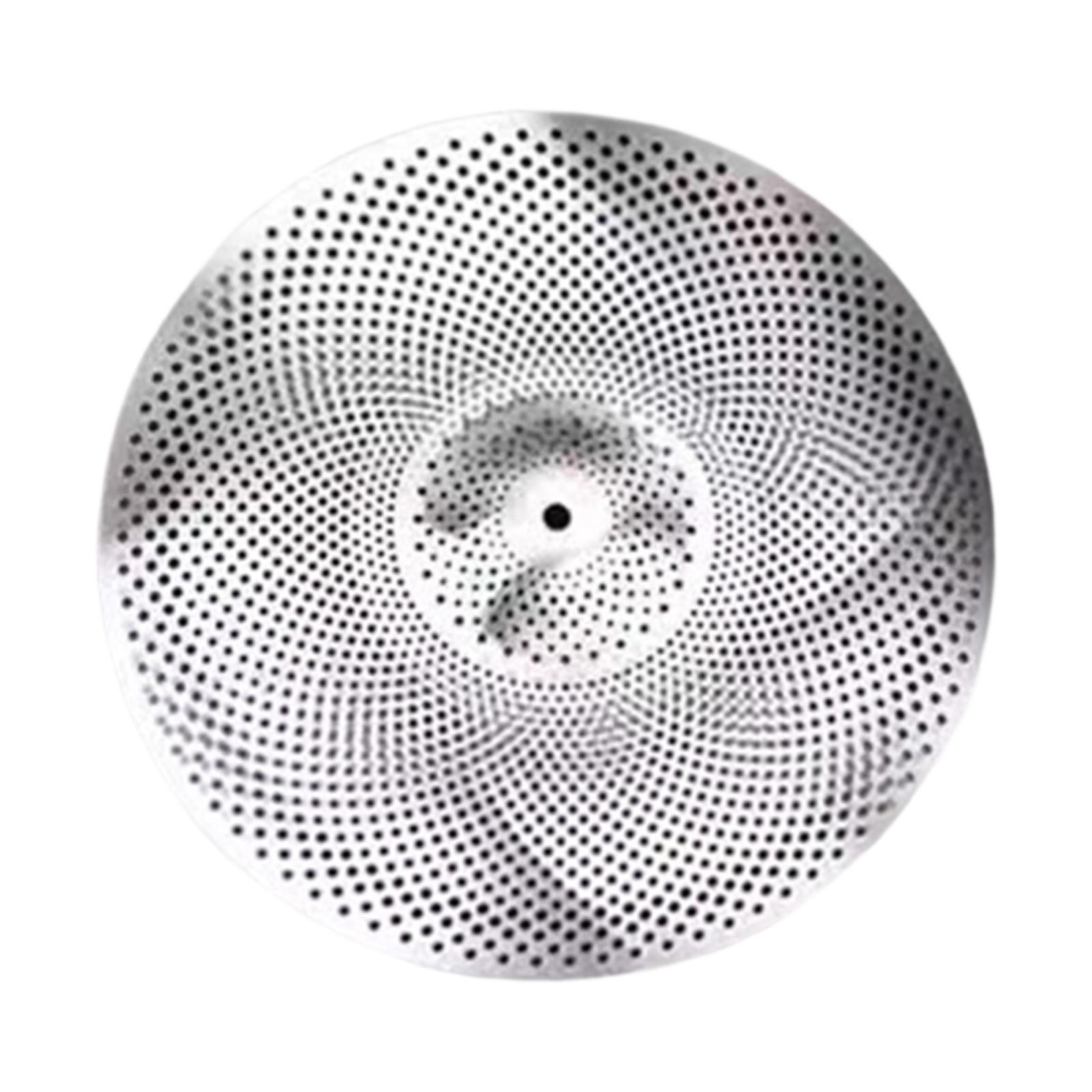 Bothyi - Platillo De Tambor Accesorios De Batería Resistentes Platillo De Práctica De Bajo Volumen Para Principiantes 16 Pulgadas