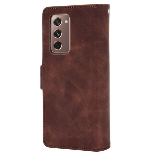 Funda Tipo Billetera FOXDOCK para Samsung Galaxy Z Fold2 5G – Tapa Flip con Tarjetero
