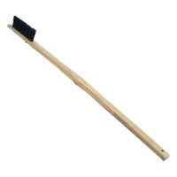 Magideal - Cepillo De Limpieza Para Jaulas De Pájaros, Mango Largo De Bambú, Portátil, Herramienta Limpiadora De Jaulas Para Loros, Suministros De Limpieza Para