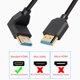 thumbnail image 2 of Cable HDMI 2.1 PNGKNYOCN 8K 90° 1 ft de alta velocidad, 2 of 3