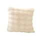thumbnail image 3 of Funda De Almohada De Felpa, Lavable, Suave, Para Cama, Sofá, Decoración Del Hogar, Color Beige, 3 of 3