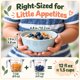 thumbnail image 3 of FOODLE Wheat Straw Kids Bowls Microwave and Dishwasher Safe, 3 of 3