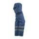 thumbnail image 5 of Pantalón Cargo Reflectante Bicolor Hombre Gabardina Trabajo Azul Índigo / Azul, 5 of 8