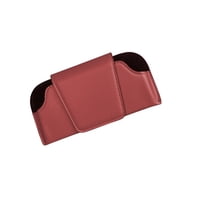 Xusx111 - Visor Solar De Coche Magnético, Soporte De Gafas De Sol, Visera Solar De Coche, Clip De Gafas De Sol, Accesorios Interiores De General Motors, Caja De Almacenamiento (Rojo)