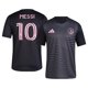 thumbnail image 1 of Camiseta adidas Lionel Messi Inter Miami CF #10 para mujer, color negro, 1 of 3