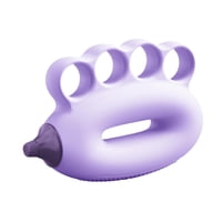 Magideal - Fortalecedor De Agarre De Mano, Pelota Para Ejercicios De Mano, Entrenamiento De Fuerza, 10-15 Lb, Niveles De Resistencia Ajustables, Herramienta Para Violeta