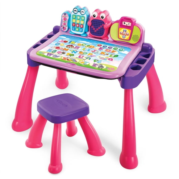 Escritorio de actividades VTech Touch and Learn Deluxe Pink de más de 2 años