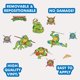 thumbnail image 2 of Adhesivos de pared WALL PALZ Teenage Mutant Ninja Turtles x10, 2 of 7