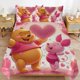 thumbnail image 1 of Winnie The Pooh Bed Duvet Cover Microfiber Bedding Sets 3D Printed Lightweight 3 Piece Comforter Sets for Kids Boys Girls, 1 of 5