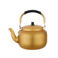 Bothyi - Hervidor De Agua De Aluminio Tetera Hervidor De Agua Portátil Dorado Para Acampar Al Aire Libre 3L