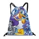 thumbnail image 1 of Donald Duck Presenta Mochila de Cuerdas para Deportes y Gimnasio, Bolsa de Cuerdas Resistente al Agua, Bolsa Cinch, 30×40cm, 1 of 6