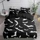 thumbnail image 1 of x2179 Bed SheetsHalloween Flying Vampire Bedding Set Bats Duvet Cover Witchcraft Magic Comforter Cover Polyester Quilt Cover 3-Piece Bedding Set (1 Duvet Cover + 2 Pillow Shams) nj2179, 1 of 5