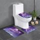 thumbnail image 1 of El Misterio de Aaravos Juego de 3 alfombras de baño de coral fleece: tapete de baño + alfombra de inodoro en forma de U + funda de tapa de inodoro en forma de O, 1 of 6