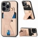 thumbnail image 1 of Funda Resistente para iPhone 15 Pro Max con Tarjetero y Soporte, Diseño Magnético Blanco, 1 of 5