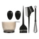 thumbnail image 5 of Salon Hair Color Dye Bowl Peine Cepillo Cubierta De La Oreja Herramienta De Peluquería 5pcs Negro, 5 of 5