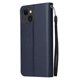 thumbnail image 3 of Funda Cartera para iPhone 15 con Tarjetero, Soporte y Cordón - Protección Azul, 3 of 5