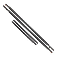 Ioensy - 4 Piezas De Cinturón De Molduras Exteriores De Puerta Trasera Delantera Para Toyota Fj Cruiser 07-14