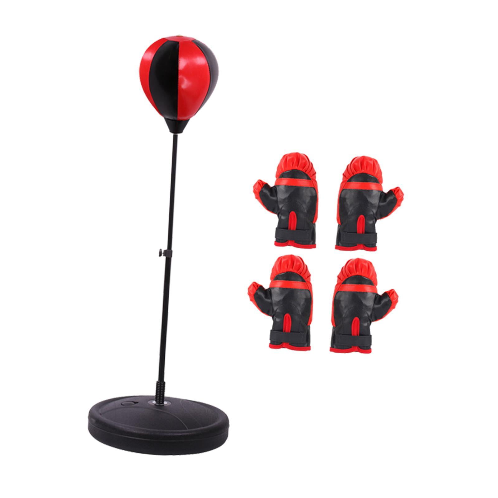 Magideal - Reacción De Boxeo Bola Boxeo Boxeo Boxeo Boxeo Engranaje Punch Practice Con Stand Boxing Speed Ball Para Hacer Ejercicio En Casa Fitness De Gimnasio 109cm