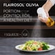 thumbnail image 4 of Pulverizador de aceite FLAIROSOL OLIVIA, 200 ml, aceite de oliva de vidrio dorado, 4 of 8