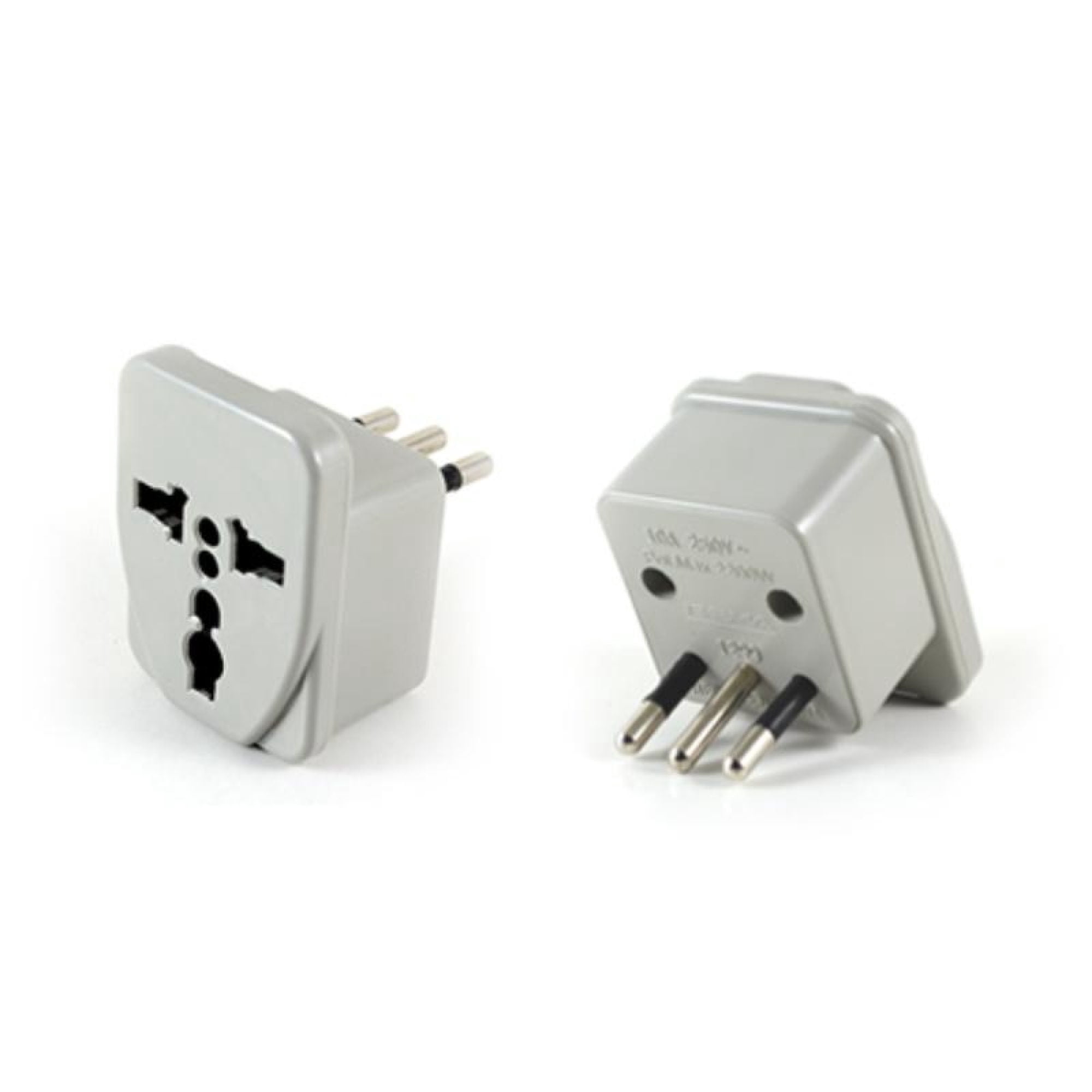 Adaptador Multinorma 10A Gris