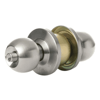 Genérico - Cerradura Chapa Para Puertas Chapa Dormitorio Cerradura Baño Color Gris