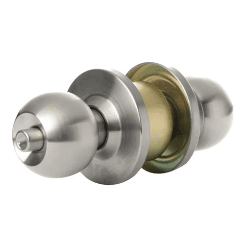 Genérico - Cerradura Chapa Para Puertas Chapa Dormitorio Cerradura Baño Color Gris