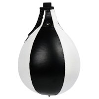 Magideal - Punching Ball Hanging Boxing Ball, Pu Leather Boxeo En Tailandia Punching Ball Striking Bag Para Adultos Niños Gimnasio , Negro Y Blanco Blanco Negro