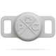 thumbnail image 1 of Collar para perro Pup Culture Pequeño Gris con soporte para AirTag, 1 of 6