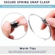 thumbnail image 3 of Pulsera MULA Plata 925 Cadena Serpiente Dije Mariposa, 3 of 3