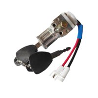 Ioensy - Cerradura De Seguridad Para Caja De Batería De Bicicleta Eléctrica En El Exterior Que Reemplaza La Cerradura Del Cilindro De La Batería