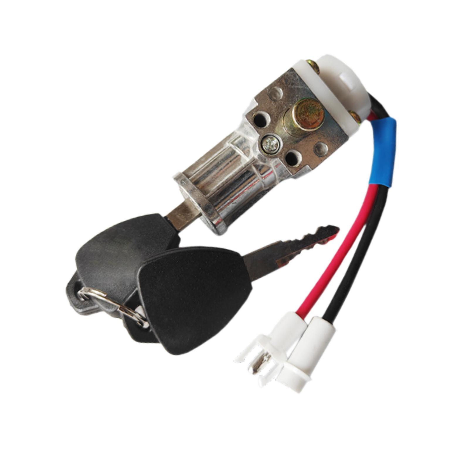 Ioensy - Cerradura De Seguridad Para Caja De Batería De Bicicleta Eléctrica En El Exterior Que Reemplaza La Cerradura Del Cilindro De La Batería