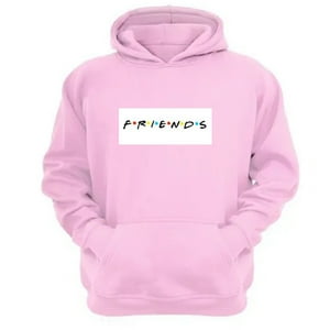 Genérico - Polerón Canguro Friends Rosa Talla Xs Unisex