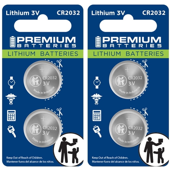 Baterías Premium CR2032 3V (paquete de 4)