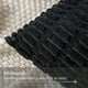 thumbnail image 3 of Fundas De Cojines Negra Set X2 Cama Sillon Suave 45 X 45 Almohada, 3 of 8