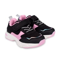 Pillin - Zapatilla Bebé Niña Urbana Con Velcro Negro