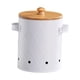 thumbnail image 5 of Contenedor De Almacenamiento De Verduras, Contenedor De Almacenamiento De Alimentos Para Mostrador, Restaurante, Cocina, Blanco, Mediano, 5 of 5