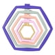 thumbnail image 3 of 5x Marco De Aros De Bordado Anillo De Aro DIY Herramienta De Punto De Cruz Multicolor 5 Uds, 3 of 5