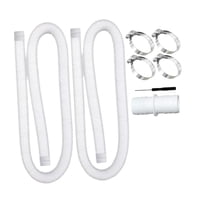 Ioensy - Manguera De Repuesto Para Bomba De Piscina De Verano Para Piscinas Elevadas De 100 Cm Para 300 Gph Blanca