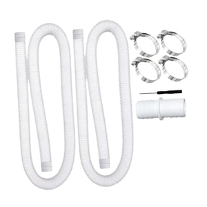 Ioensy - Manguera De Repuesto Para Bomba De Piscina De Verano Para Piscinas Elevadas De 100 Cm Para 300 Gph Blanca