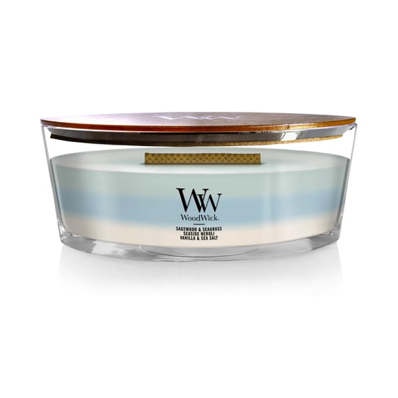 Candle WoodWick Oceanic Trilogy Sagewood Seagrass 473 ml