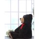 thumbnail image 5 of Peluche Teddy Bear HollyHome Giant de 150 cm con pata bordada, 5 of 5