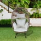 thumbnail image 4 of Silla Terraza Huevo Beige, 4 of 4