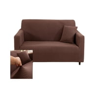 Genérico - Juego Fundas Sofá Texturizadas 3+1+1 Antideslizantes 5N9