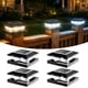 thumbnail image 1 of Luces Solares Para Remate De Poste Paquete De 4 Impermeables 3 Modos, 1 of 6