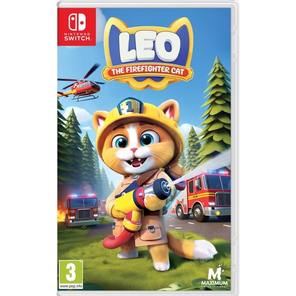 Videojuego Maximum Entertainment Leo el Gato Bombero para Nintendo Switch