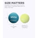thumbnail image 3 of Juguete Para Perros Squeaker Ballz Fetch Grande 4 Unidades, 3 of 7