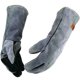 thumbnail image 1 of Guantes de soldadura WZQH 14 pulgadas 932 °F resistentes al calor M negro-gris, 1 of 5