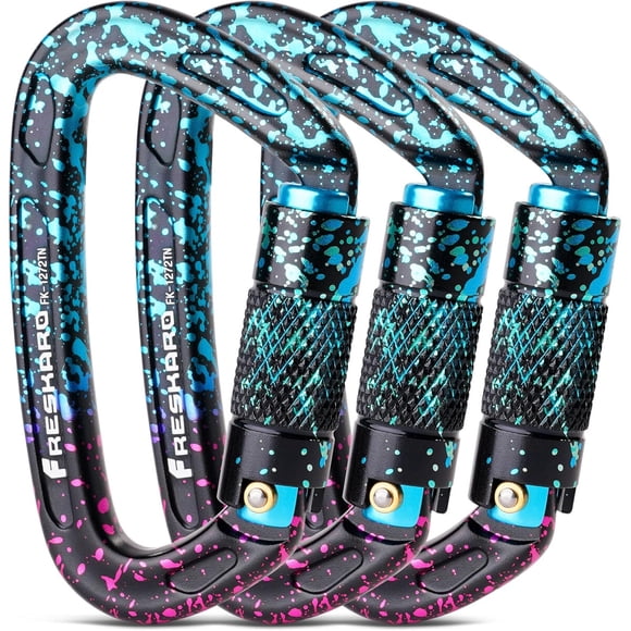 Mosquetón de escalada FresKaro Auto Lock 25 kN